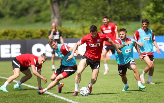 Trening reprezentacji Polski jeszcze w Opalenicy. Od 9 czerwca nasza drużyna narodowa będzie ćwiczyć już w Gdańsku