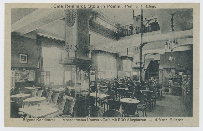 Cafe Reinhardt. Rok 1917.
