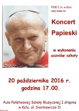 PSM I st. w Kole zaprasza na Koncert Papieski