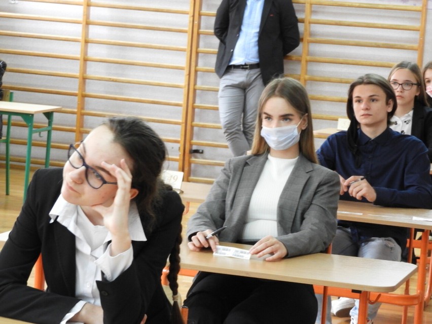 Egzaminy ósmoklasisty w czasie pandemii w 2021r. w Krotoszynie