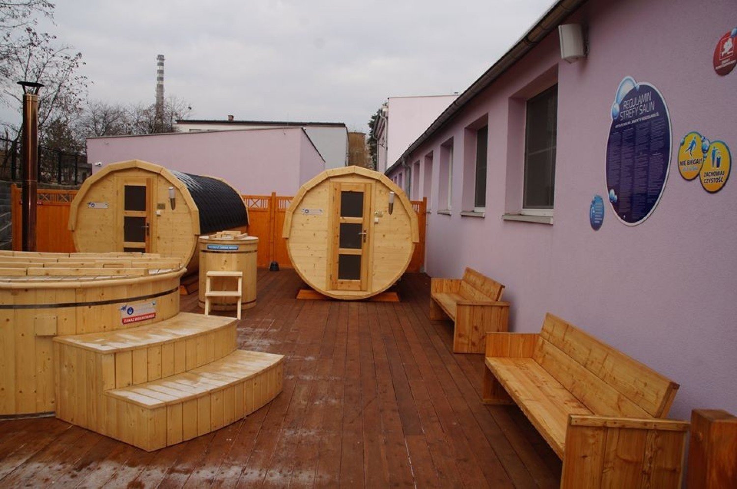 Strefa saun na basenie Manta w Wodzisławiu Śl. otwarta | Wodzisław Śląski  Nasze Miasto