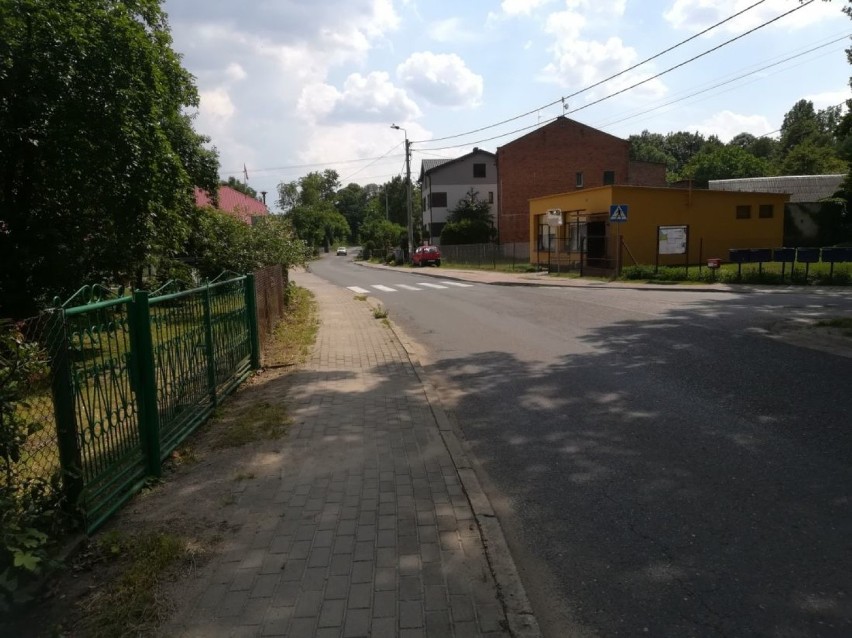 Obecny stan drogi Wieruszów-Cieszęcin-Wyszanów