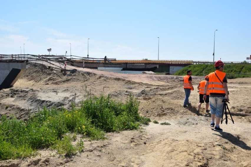 Budowa mostu S7 na rzece Wiśle w Kiezmarku