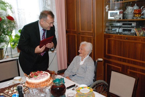 Stefania Sokołowska jest jedną z kilkunastu mieszkanek, które przeżyły co najmniej sto lat.