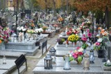 Wszystkich Świętych 2020 Zduńska Wola dzień po decyzji o zamknięciu cmentarzy ZDJĘCIA
