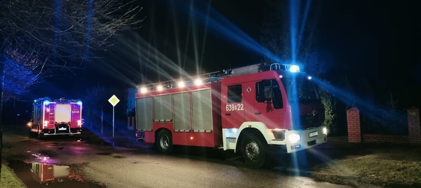 Pożar w Mieścisku. Interweniowali strażacy z OSP i komendy z Wągrowca 