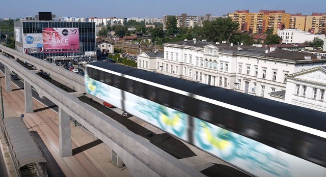 Monorail to tramwaj na jednej szynie budowany na wysokości około pięciu metrów. Czy to przyszłość komunikacji we Włocławku?