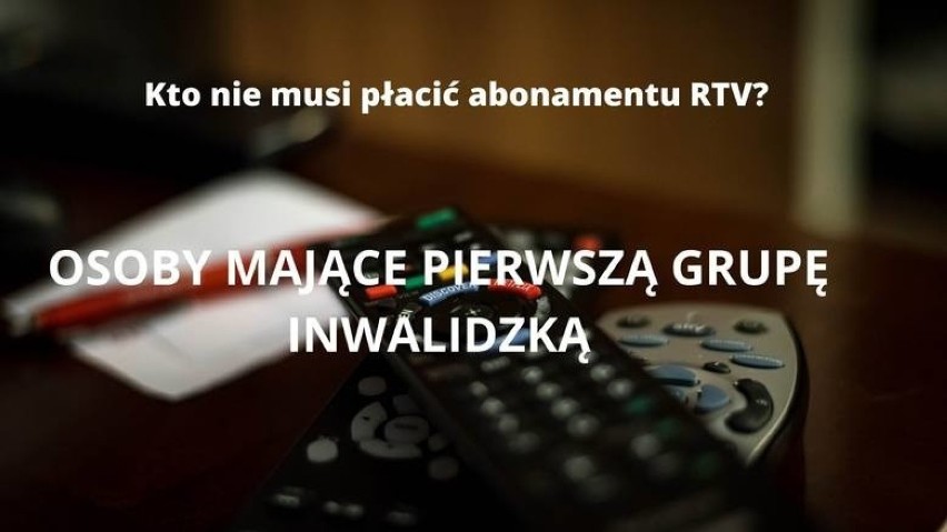 Te osoby nie muszą płacić abonamentu RTV 2021. Oto lista zwolnionych [2.10]