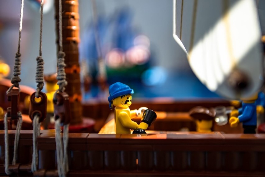 Wystawa klocków Lego w Ustce.