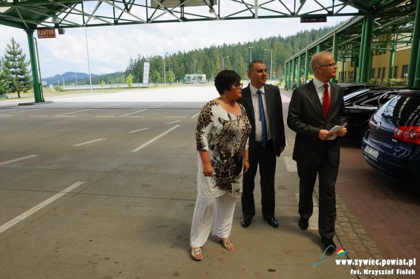 Terminal w Zwardoniu. Wizyta wojewody śląskiego [ZDJĘCIA]