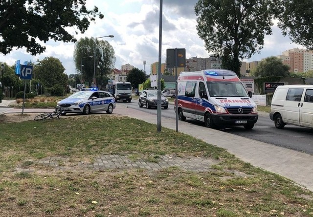 Do wypadku doszło na ul. Zacisze w Zielonej Górze