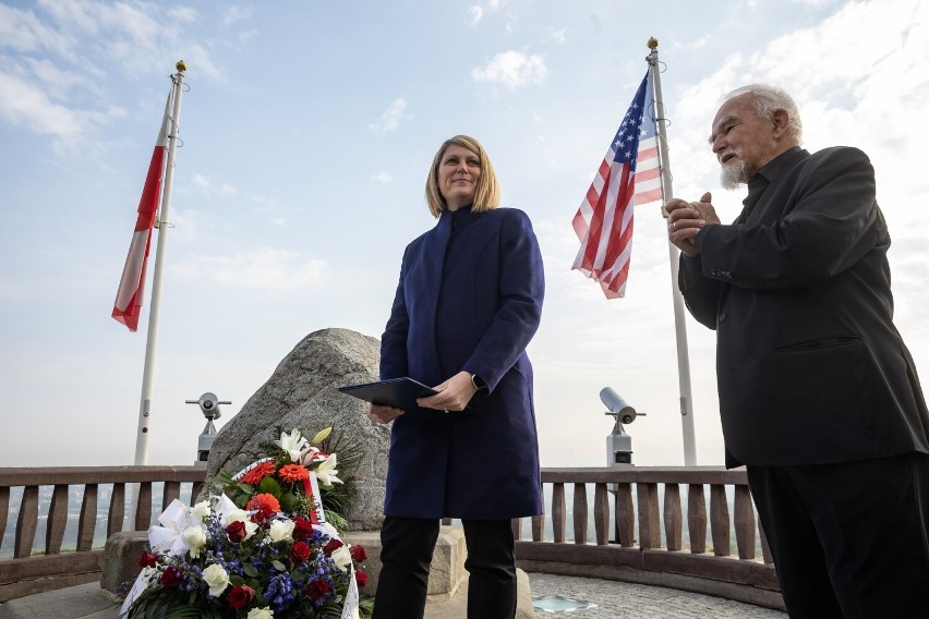 Erin Nickerson uczciła rocznicę śmierci Tadeusza Kościuszki