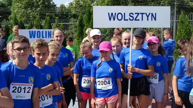 Reprezentacja Wolsztyna na XXIV Ogólnopolskich Finałach Czwartków Lekkoatletycznych