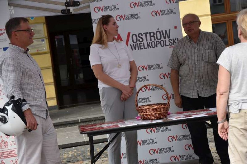 Rozmawiali z mieszkańcami o odnowie centrum Ostrowa Wielkopolskiego