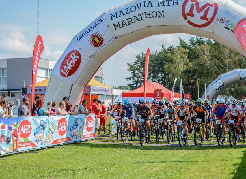 Ponad 600 kolarzy wystartowało w Mazovia MTB Marathon w Grudziądzu [zdjęcia, wideo]