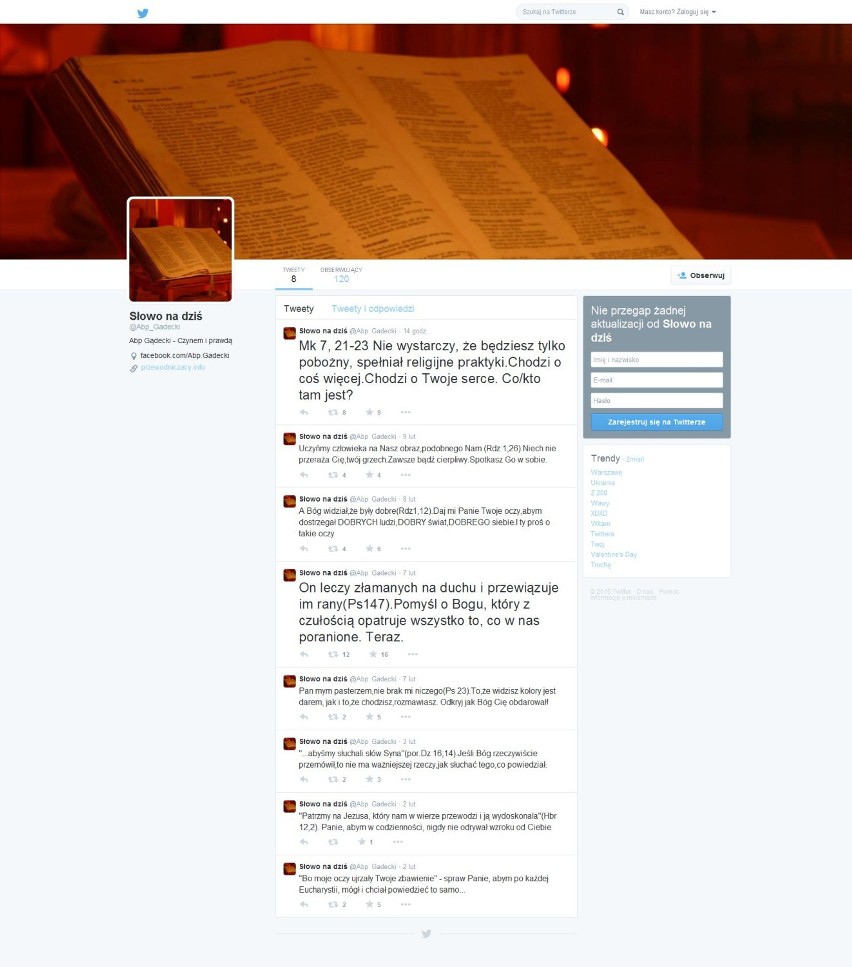 Arcybiskup Gądecki podbija internet
