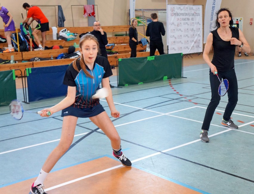 UKS Bliza Władysławowo na LOMI Badminton Festival w Helu