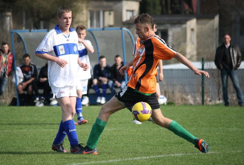 Warta II Międzychód - Zieloni II Lubosz 8:0. Słoda zemsta za rundę jesienną [GALERIA]