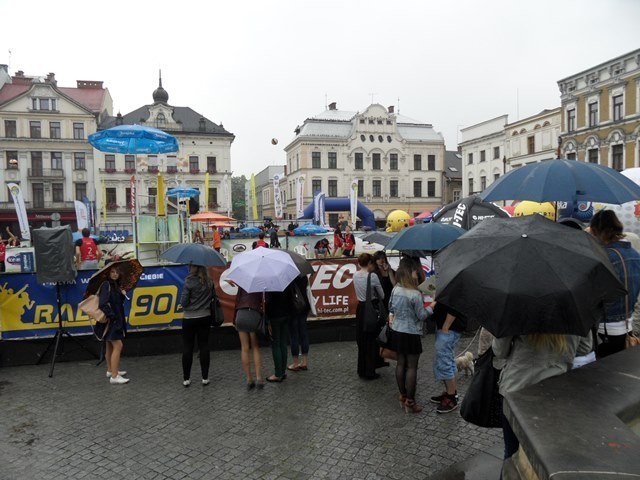 Początek turnieju Plaża Open Cieszyn 2013 upływa pod znakiem...