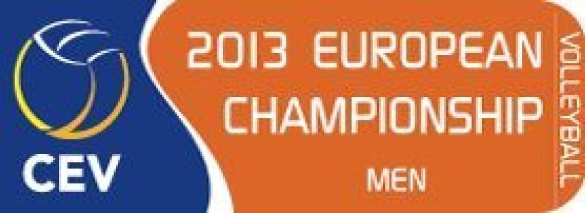 Logo CEV Velux Mistrzostwa Europy w siatkówce mężczyzn 2013