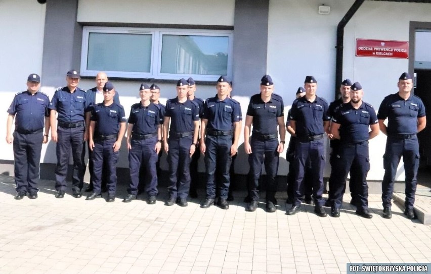 Docelowo w Sandomierzu ma stacjonować 44 funkcjonariuszy...