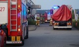 Pożar w hali w Tychach przy ulicy Strefowej: 8 pracowników musiało się ewakuować. Zobacz zdjęcia i nagranie