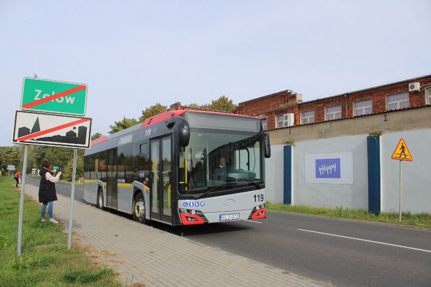 Pierwsza linia Kolejowej Komunikacji Autobusowej Łódzkiej...