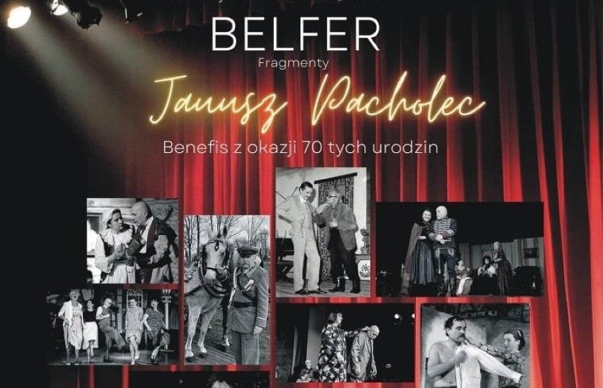 Benefis Janusza Pacholca w Tarnobrzegu. Zobacz monodram "Belfer" 19 maja na scenie Wozowni FRAM