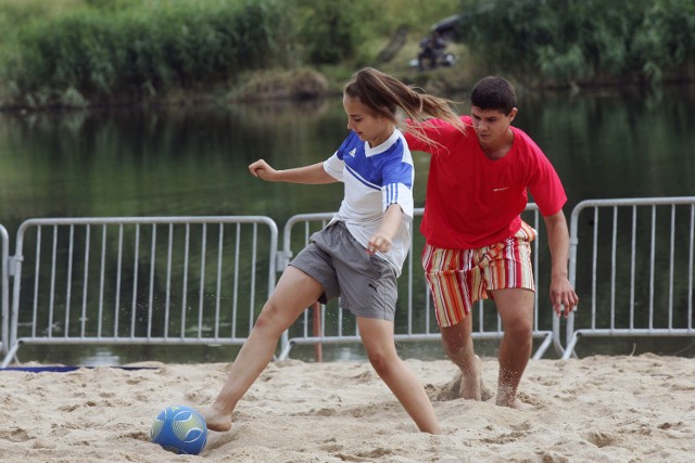 Turniej Plażowej Piłki Nożnej Kormoran Cup w Legnicy