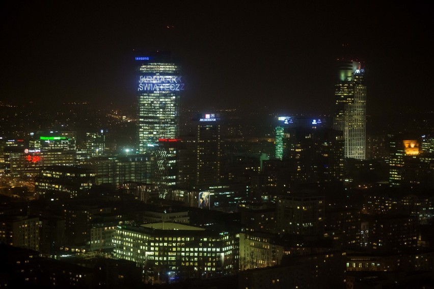 Tak wygląda Warszawa z 40. piętra hotelu Marriott. Zapiera...