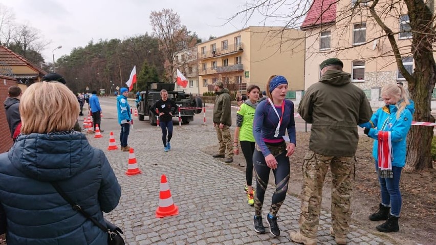 Bieg Tropem Wilczym w Lublińcu 03.03.2019.