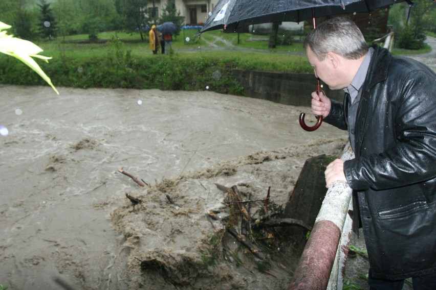 Groza w Łabowej. Powtórka powodzi sprzed czterech lat