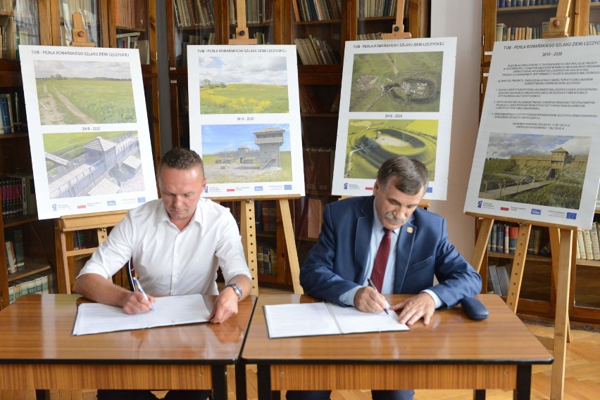 Będzie odbudowa dawnego grodu łęczyckiego w Tumie! Podpisano umowę 