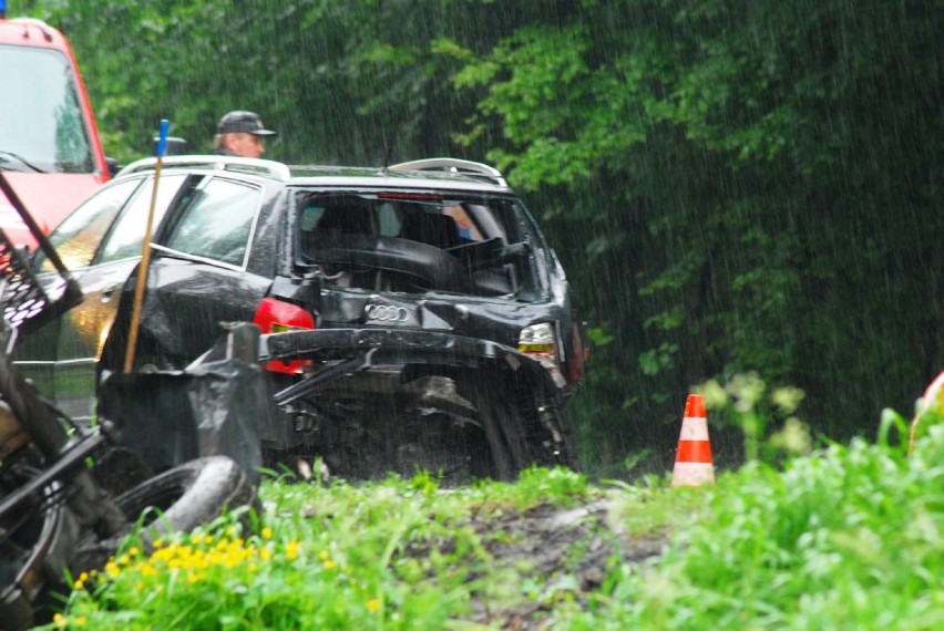 Wypadek w Jarocinie: Na krajowej 11 zderzyły się cztery...