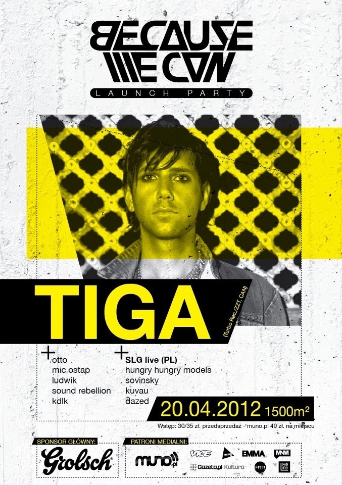 Tiga & Because We Can launch party @ 1500 m2

20.04.2012 -...