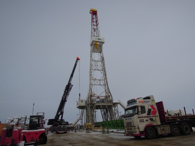 Chevron kończy montaż wiertni w Zawadzie