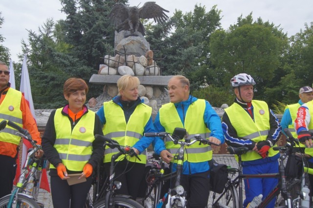 Rajd rowerowy "Śladami Warszyca" w Radomsku