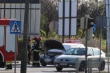 Strażacy gasili auto w Inowrocławiu [zdjęcia]