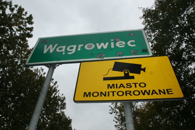 Jakie miejsca w Wągrowcu zostały wskazane jako te gdzie łamie się prawo?