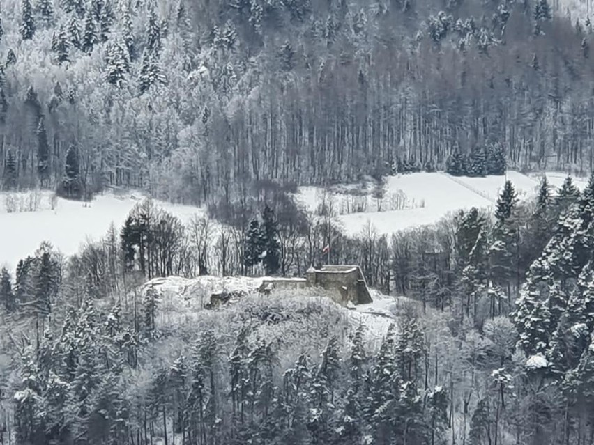 Taka zima tylko na Sądecczyźnie. Jest pięknie [ZDJĘCIA]