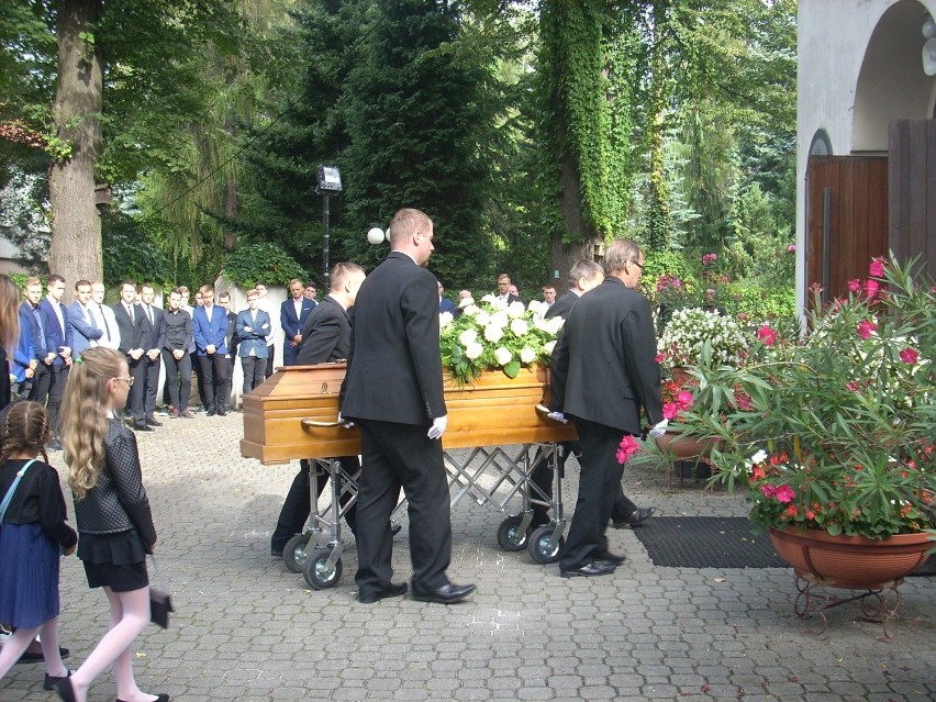 Pogrzeb Mateusza Witka, piłkarza MKS Iskra Pszczyna