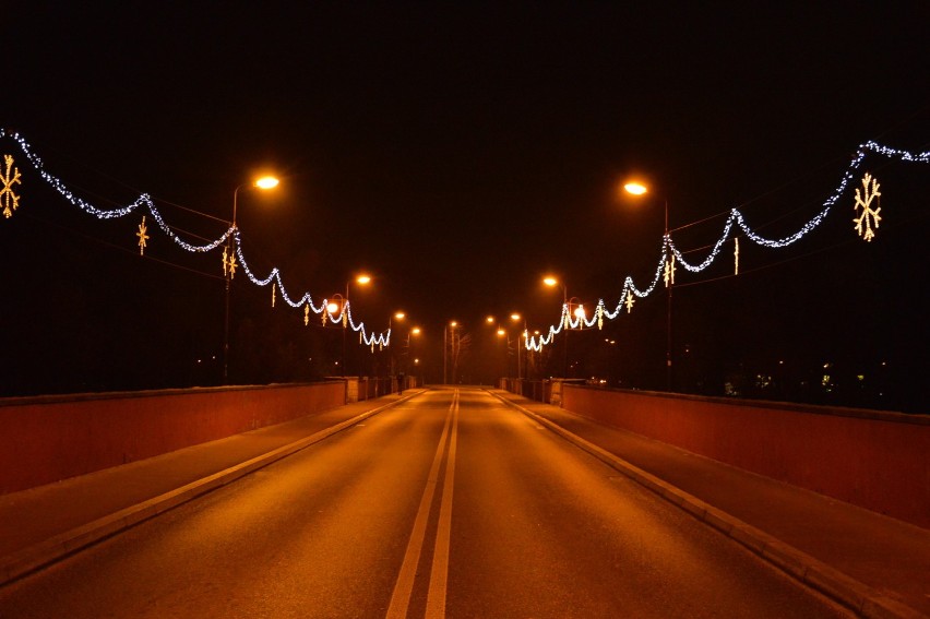 Most Piastowski w świątecznej krasie