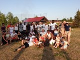Mieszkańcy Strzępinia rozegrali mecz piłki nożnej z gośćmi z Kamerunu 