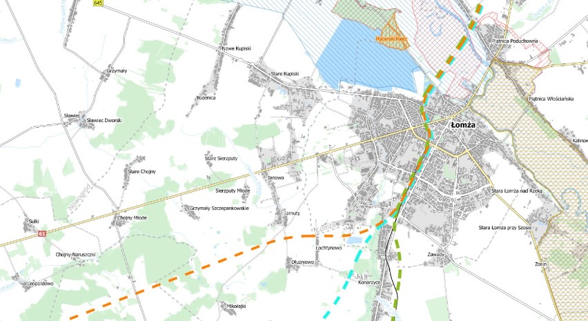 Centralny Port Komunikacyjny: Radni poparli stanowisko posła Kołakowskiego. Nie chcą linii kolejowej w centrum Łomży