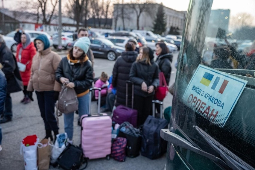 Małopolska cały czas pomaga uchodźcom. Kolejna fala możliwa. "Mamy rezerwę wolnych miejsc noclegowych"