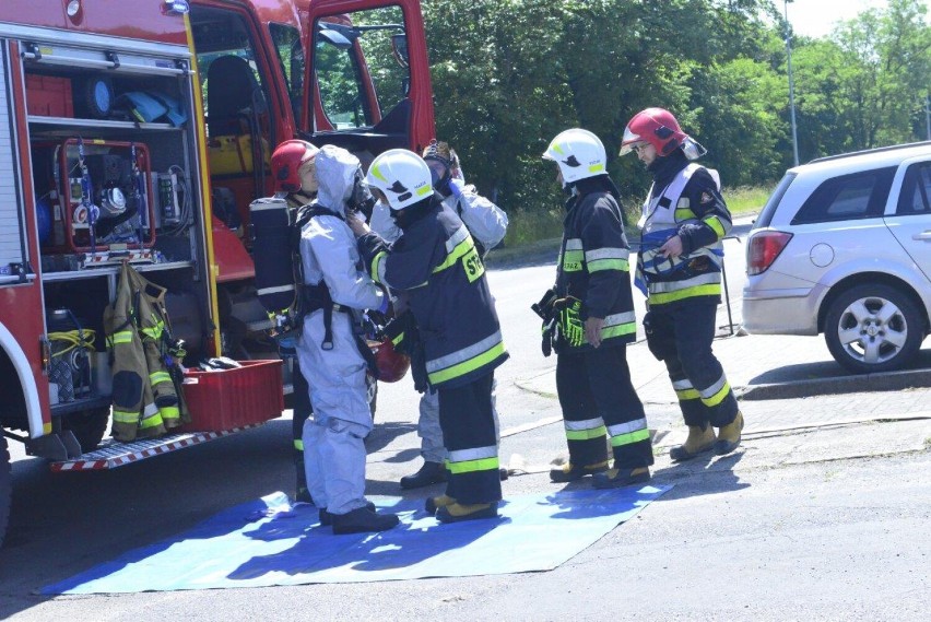 Czempiń. Wyciek substancji chemicznej. Interwencja strażaków