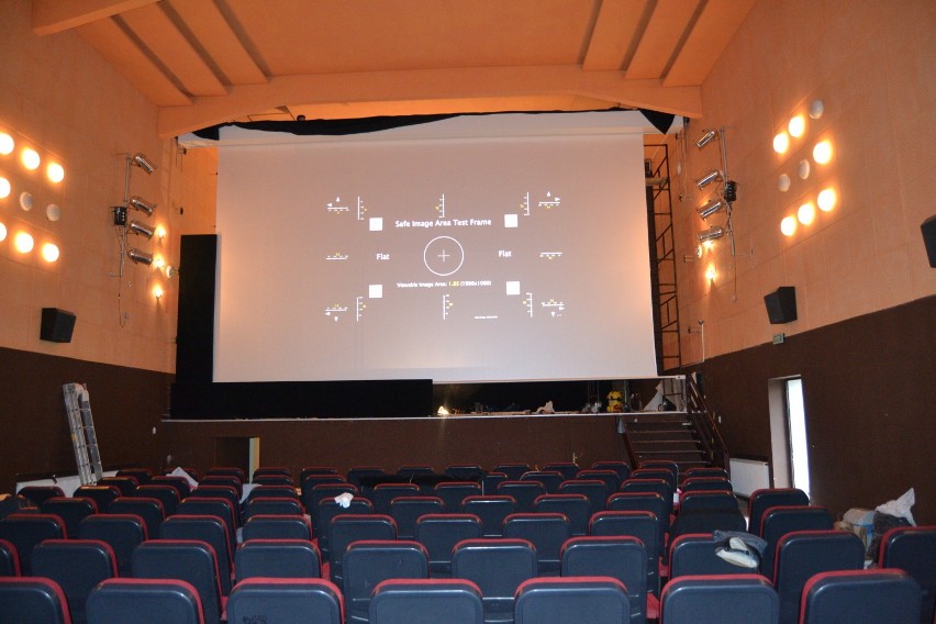 Nowy, duży ekran w kinie Fregata w Lęborku. Zobacz zdjęcia i video