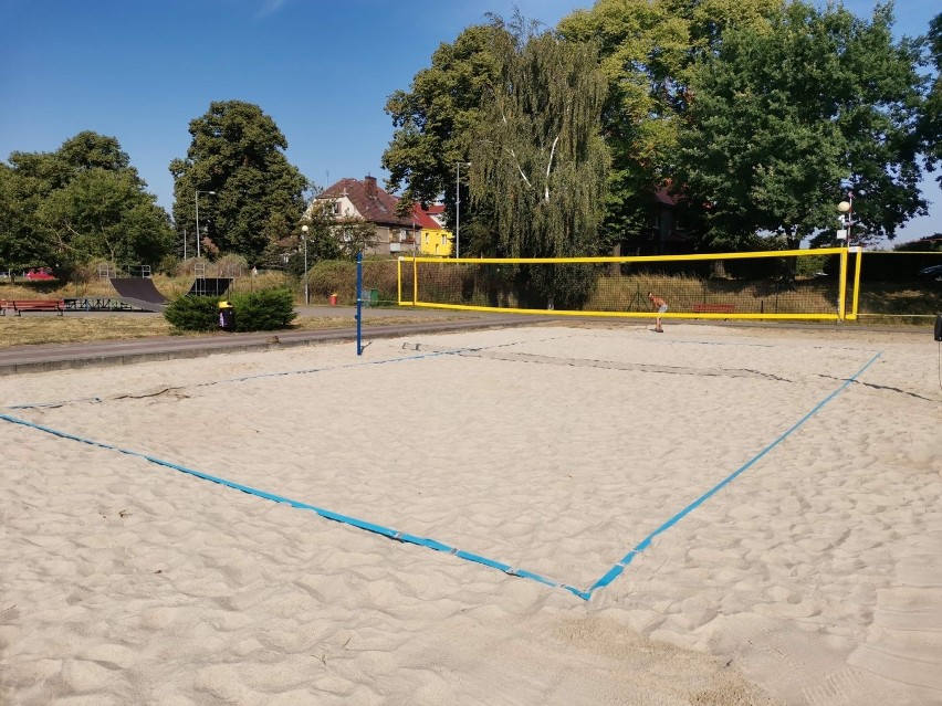 Nowe boisko do siatkówki plażowej w Gubinie już jest...