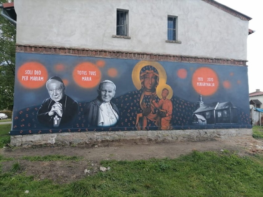 Gmina Granowo: Murale staną się ozdobą gminy. Park zyska patrona i nowe oblicze