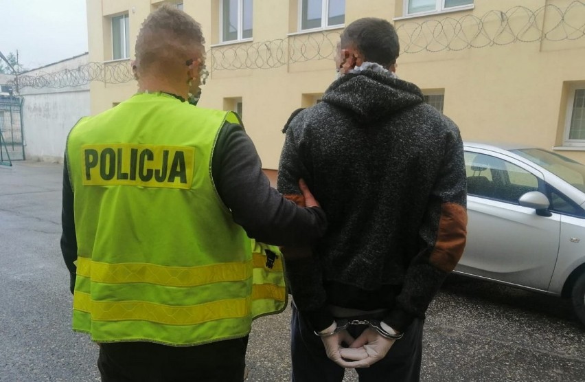 Policjanci z Piotrkowa wspólnie z funkcjonariuszami z...